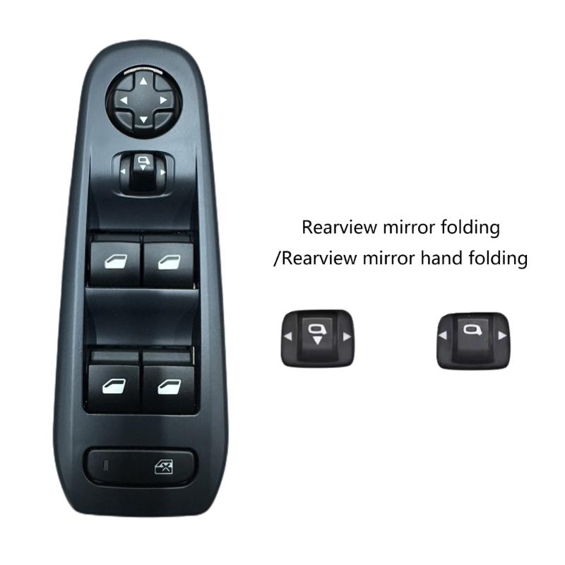 For 408 308S 98074269ZD Car Window Door Control Switch Front Glass Lift Button
