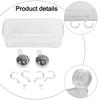 Bathroom Organizer Light Luxury Pattern Large Capacity Basket Quick Installation Suction Cup For Bathroom Supplies