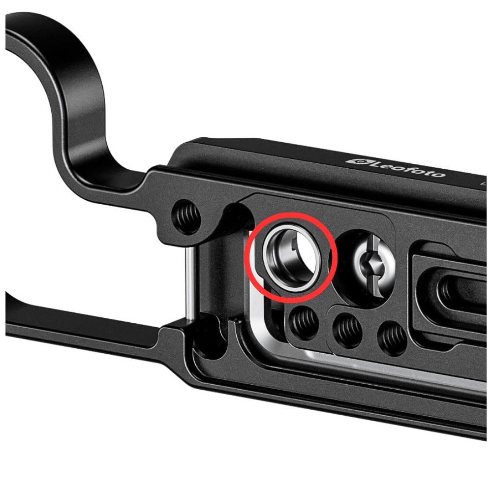 Leofoto Plate Compatible with Hasselblad X2D 100C X2D II 100C Compatible Machined Aluminum Expandable and Stable LPH-X2DII L-Shaped / Arca-Swiss