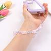 Rope Laser Beads Mobile Phone Chain Wrist Hand Lanyard Hand Strap Mobile Phone Straps Hanging Rope