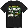 Personalize Aniversário de 10 anos Jogos 10 Anos Presente Perfeito para Gamer Camiseta para Meninos