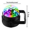 Voice-Controlled RGB LED Magic Ball Disco Light for Clubs and Christmas