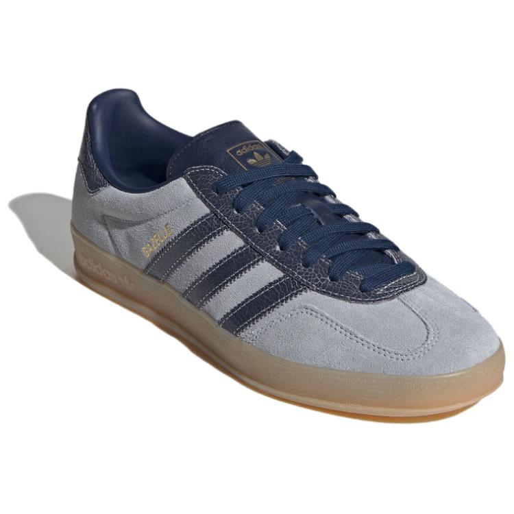 Adidas Originals GAZELLE INDOOR German Army Trainers Unisex Low Top Bl