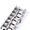 Musiclily Pro String Pitch Vintage Tremolo Bridge with Steel Saddles for Fender American Vintage Chrome 11.3mm Strat,