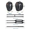 Multi-functional Motorcycle Tail Saddle Tank Bag Waterproof Motorcycle Rear Seat Helmet Bag High Capacity Rider Travel Backpack