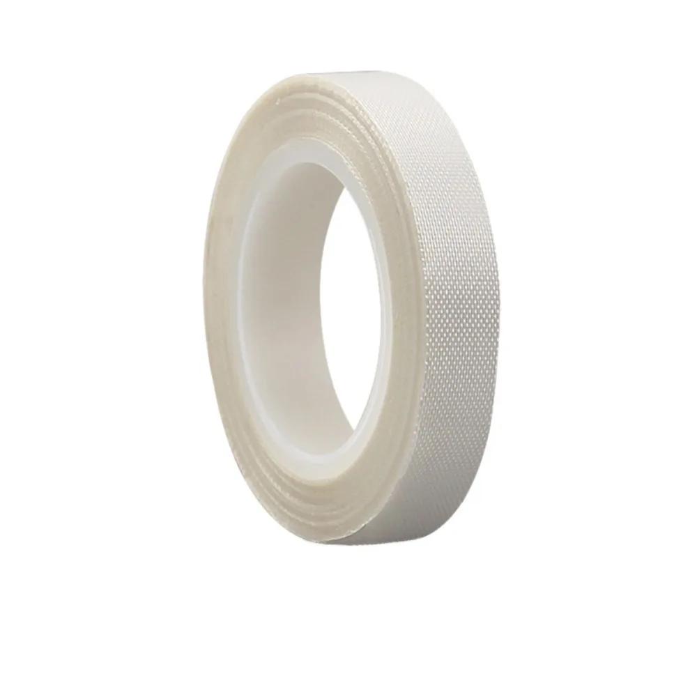 10m/Roll High Temperature PTFE Tape Wear Resistant Insulated Cloth Tape Waterproof Durable Fiberglass Adhesive Tape