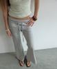 Asula Relaxed Bootcut Pants (Melange Gray)