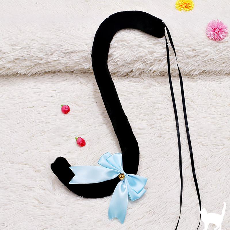 Cosplay Cat Tail Kitten Tail Show Anime Cat Ears Maid Cute Anime Accessories Halloween Party Costume Props Cat Tail Cosplay