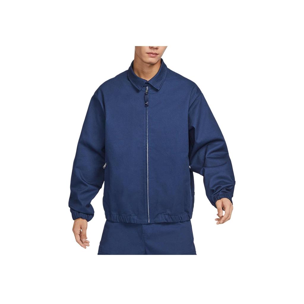 Nike SB Solid Twill Skateboarding Jacket Men Jackets Dark-Teal FQ0407-410