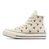 Converse Chuck 70 High Cherries Women Sneakers Cream Egret Red A08863C
