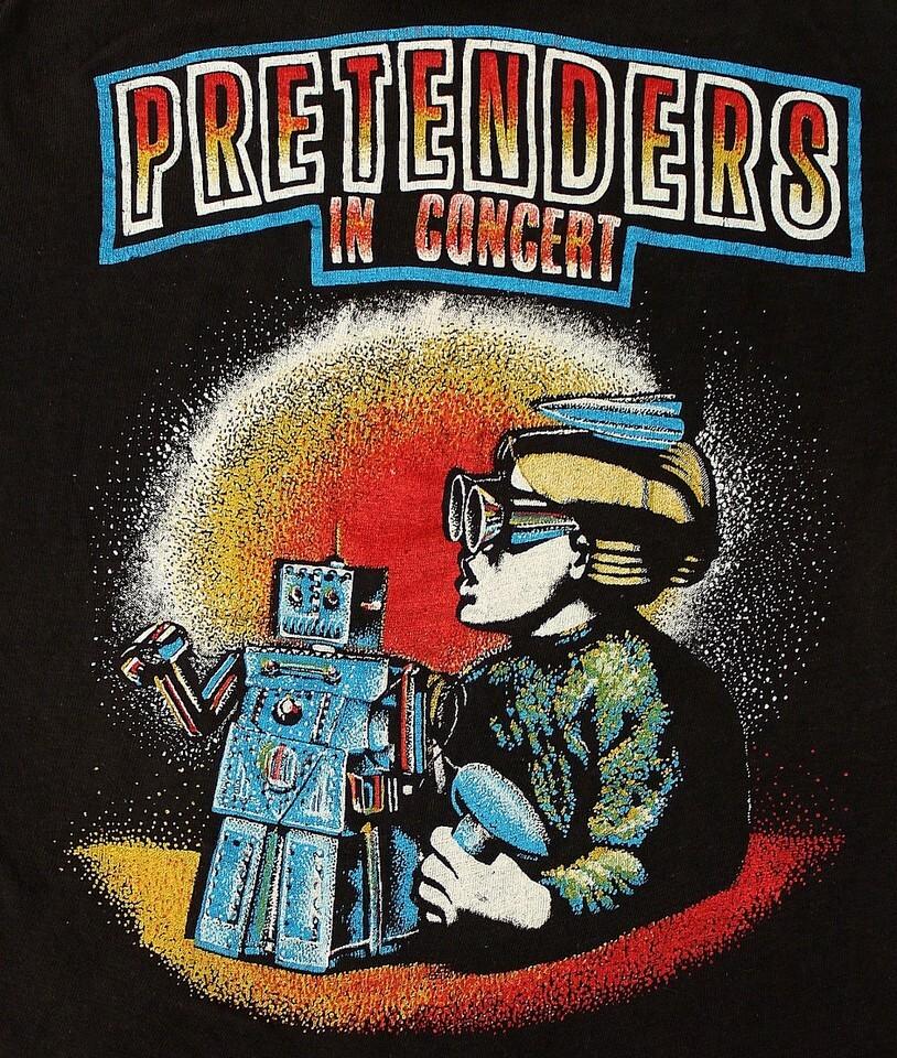 The Pretenders 1980 World Tour Unisex T-shirt All Size S-234XL ZL234 M