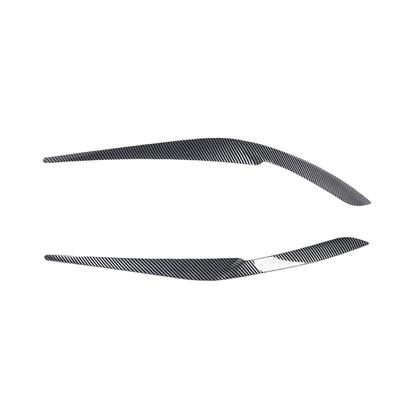 Pair of Front Headlight Eyebrow Left Right Headlamp Eyelid Cover Trim Replacement for X5 G05 X6 G06