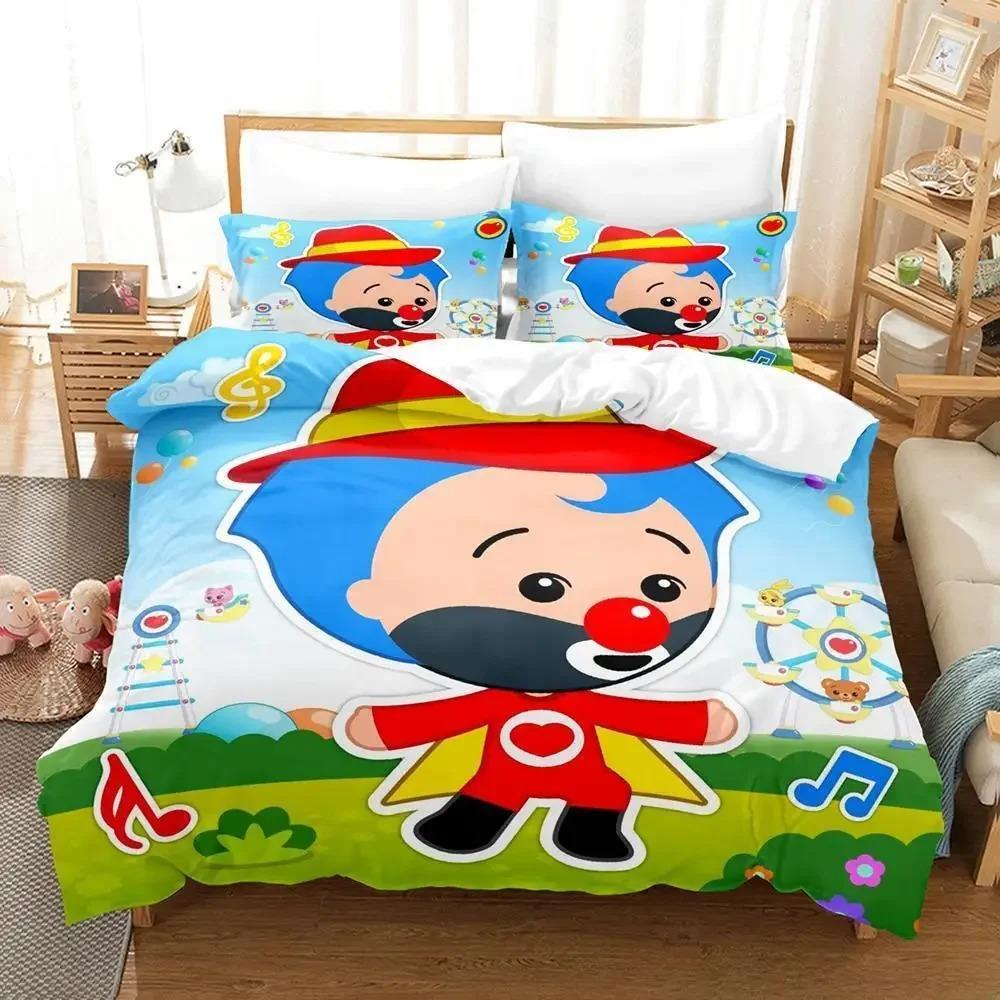 Plim Plim Birthday Bedding Set Single Twin Full Queen King Size Bed Set Aldult Kid Bedroom Duvet Cover Sets Anime Bed Sheet Set