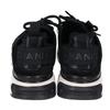 Chanel [Excellent Condition] G45331 CC Logos Suede X Leather Sneakers Shoes 37 blackUsed