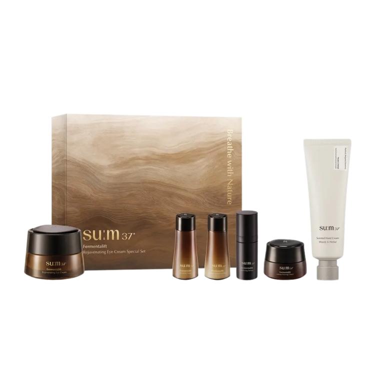 

[SU:M37] FermenLift Rejuvenating Eye Cream 50ml Set (Includes Toner 20ml, Emulsion 20ml, Serum 10ml) Anti-Aging & Firming Eye Care Set