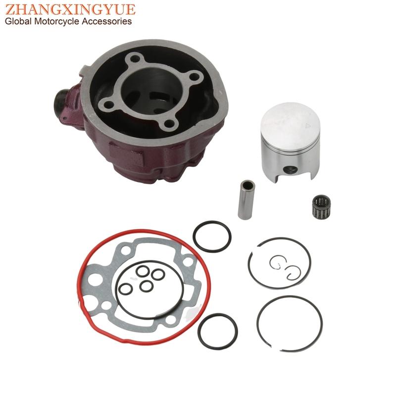 Motorcycle AM6 49mm 90cc Big Bore Cylinder Kit For Yamaha DT50 Enduro DT50X SM TZR50R DT 50cc LC 2T Minarelli Engine