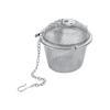 2Pcs 6.5cm Tea Ball Infuser Stainless Steel Loose Tea Diffuser Mesh Tea Strainer  For Seasonings