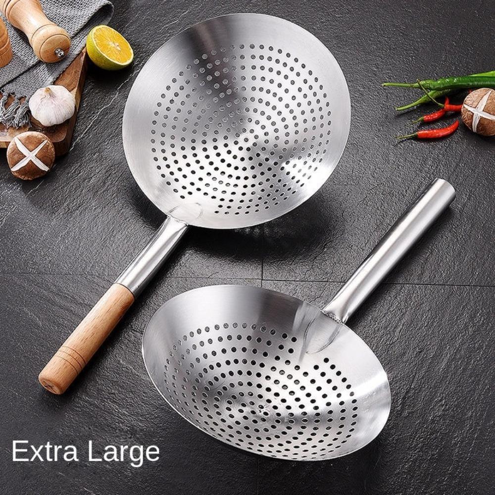 Easy To Clean Oil Flour Noodle Dumplings Sieve Multi-Functional Food Strainer  Kitchen Tools