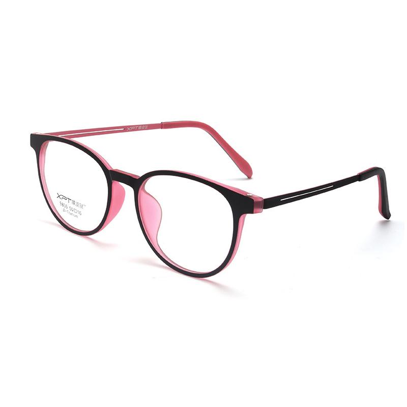 

Ultralight Women Titanium TR90 Glasses Frames Myopia Spectacles Comfortable Full Frame Round Optical Eyewear