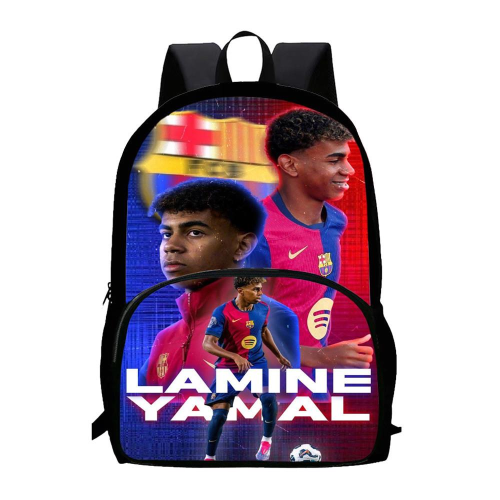 Backpack Trendy Yamal Oxford Material Double Shoulder Design Daily Use School