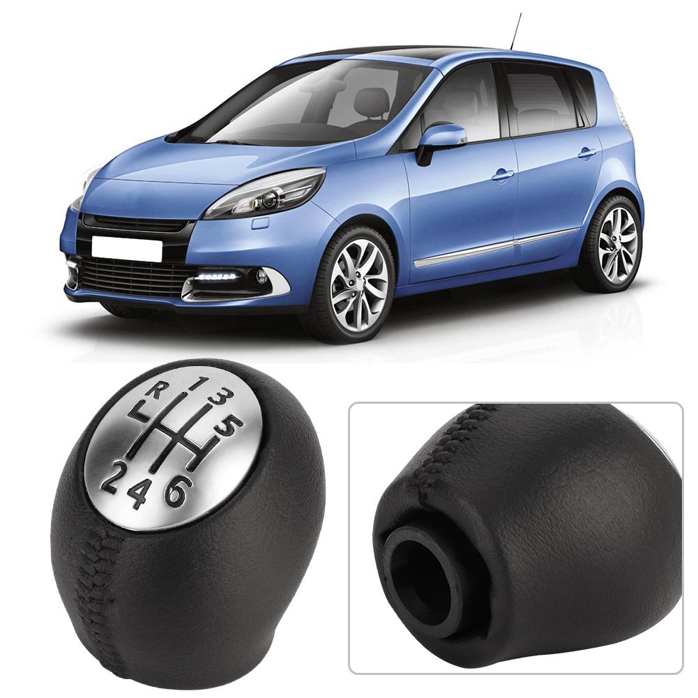 6 Speed Car Gear Shift Stick Knob Fit For Megane mk3 Clio mk3 Laguna mk2 Scenic