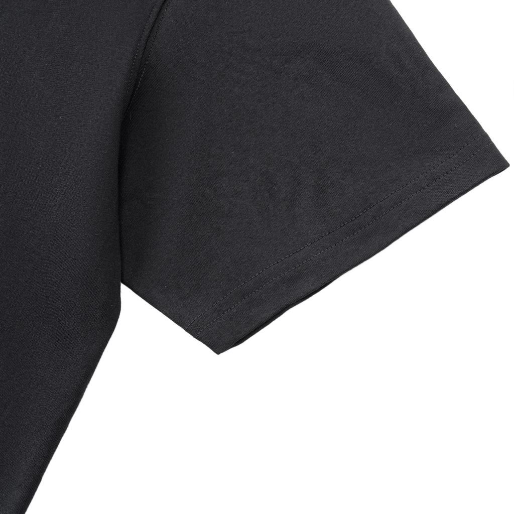 Li Ning Revive Serie Lässiges T-Shirt mit lustigem Aufdruck Kurzarm Damen Oberteile Schwarz AHSWA90-2