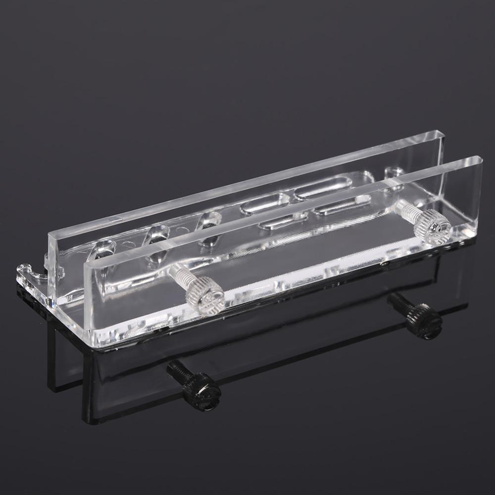 Multicompartments Design Aquarium Tool Holder Acrylic Scraper Spatula Storage Rack Tool Storage