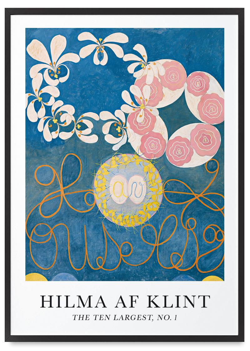 

Плакат Хільма аф Клінт Десять найбільших ні. 1 21x30 cm