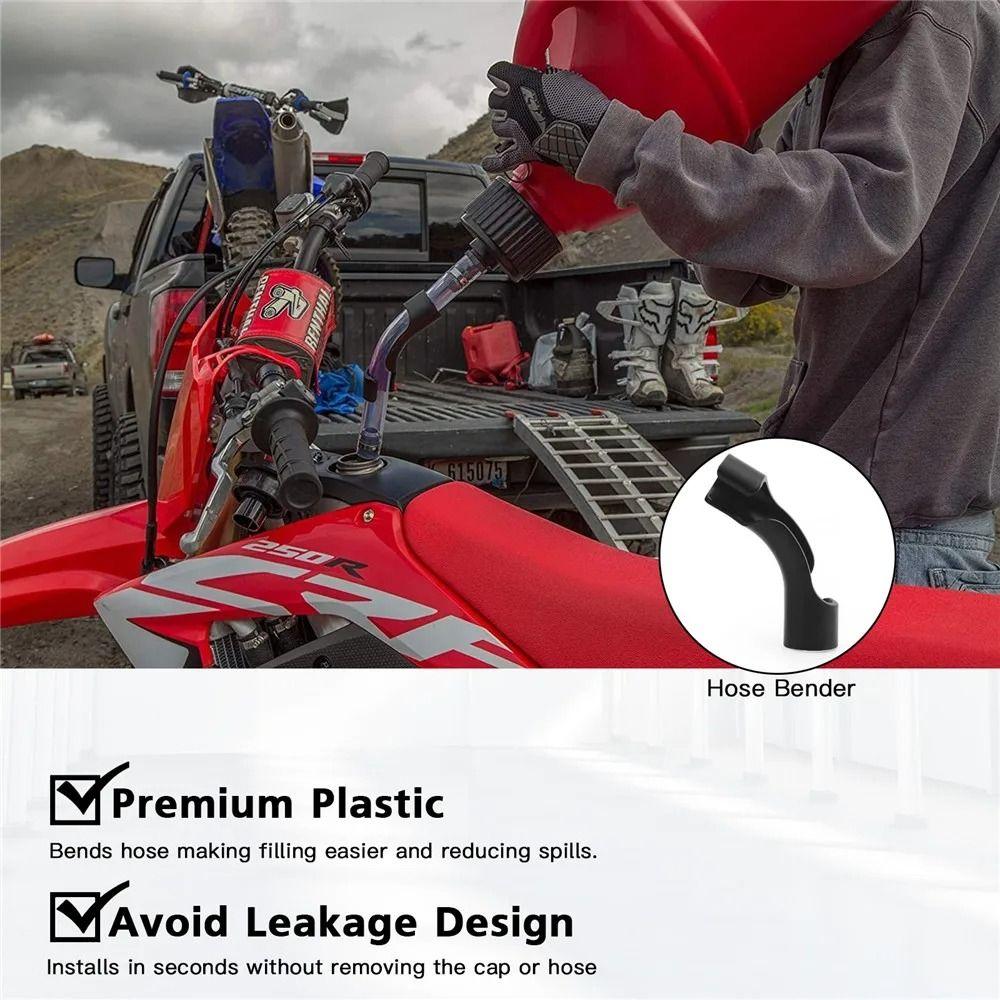 Transparent Racing Fuels Replacement Cap Flexible Oil Tube Hose Bender Kit  Fuel Tank