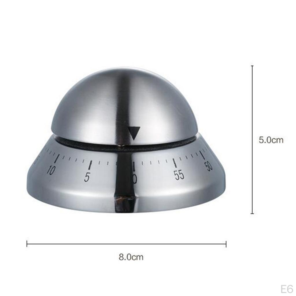 Kitchen Cooking Counter Alarmer,Stainless Steel,Louder For Cooking, Kids, Teacher, Shower, Bathroom,