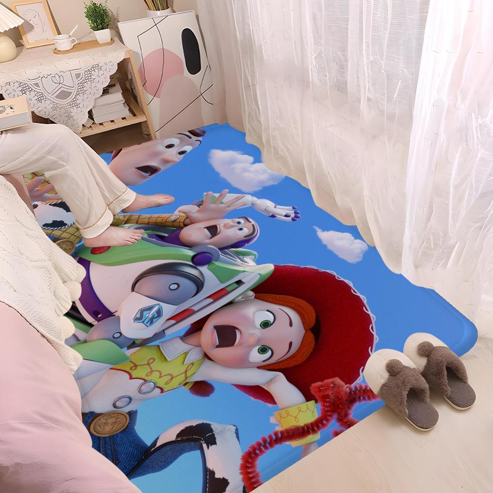 

T-Toy S-Story Kitchen Mat Nordic Style Bedroom Living Room Doormat Home Balcony Anti-Slip Welcome Rug 40x60cm