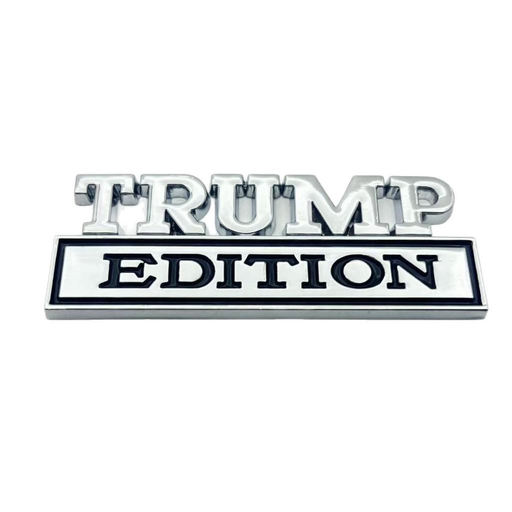 Trump Edition Car Emblem Alloy Sticker for Fender and Rear Trunk