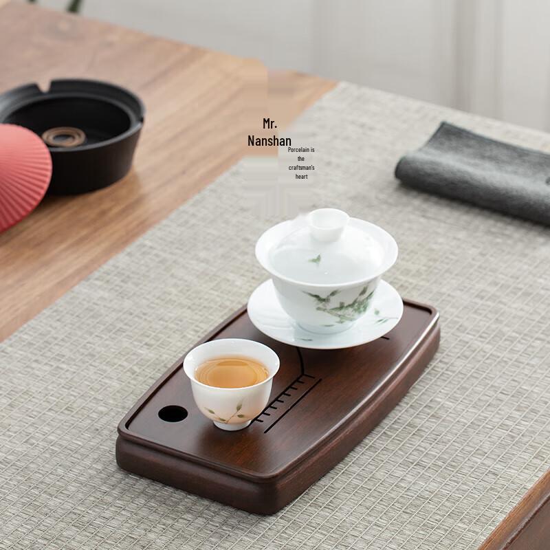 Nanshan Mr. Chinese Style Bamboo Dry Tea Tray