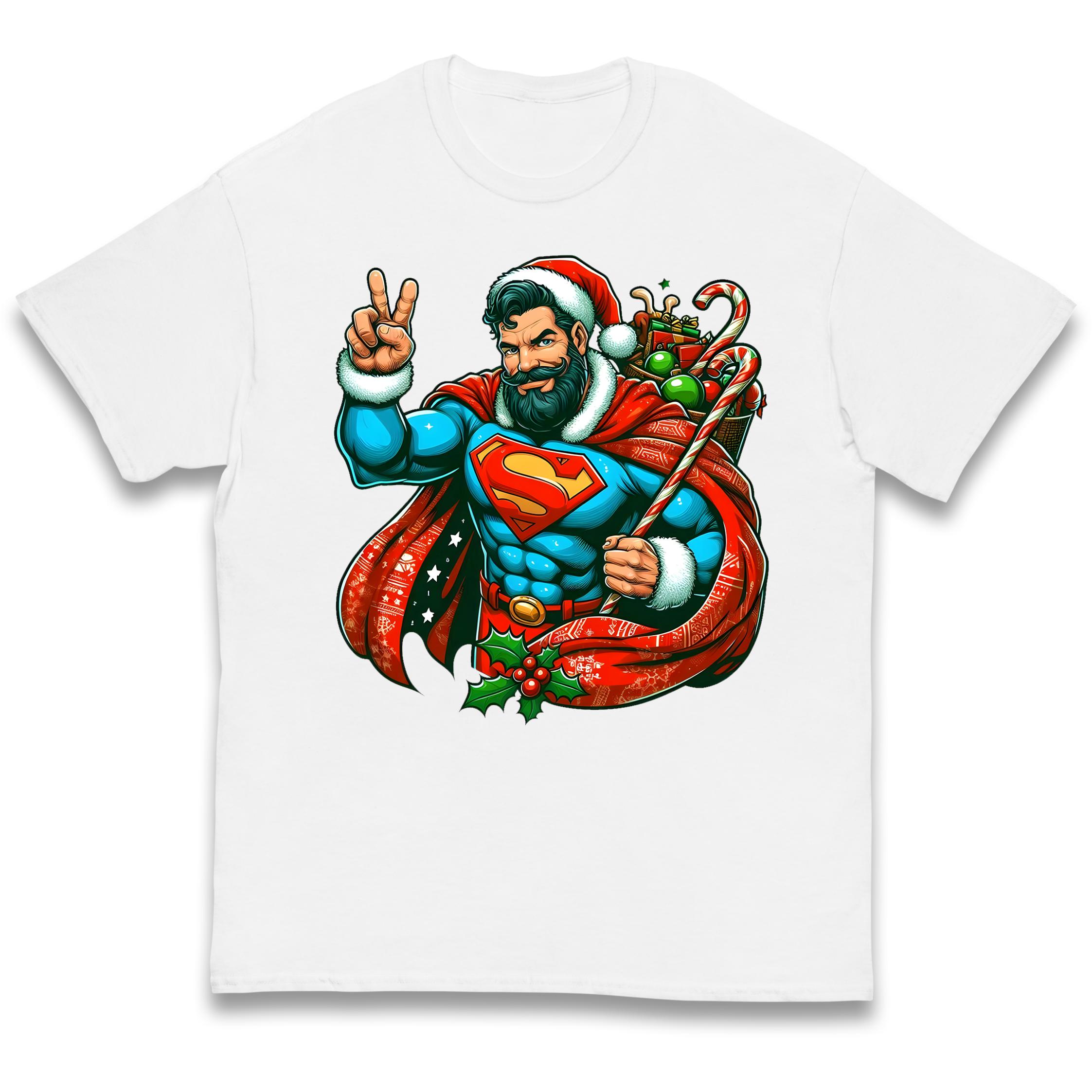 Superman Santa Kids T-Shirt 150