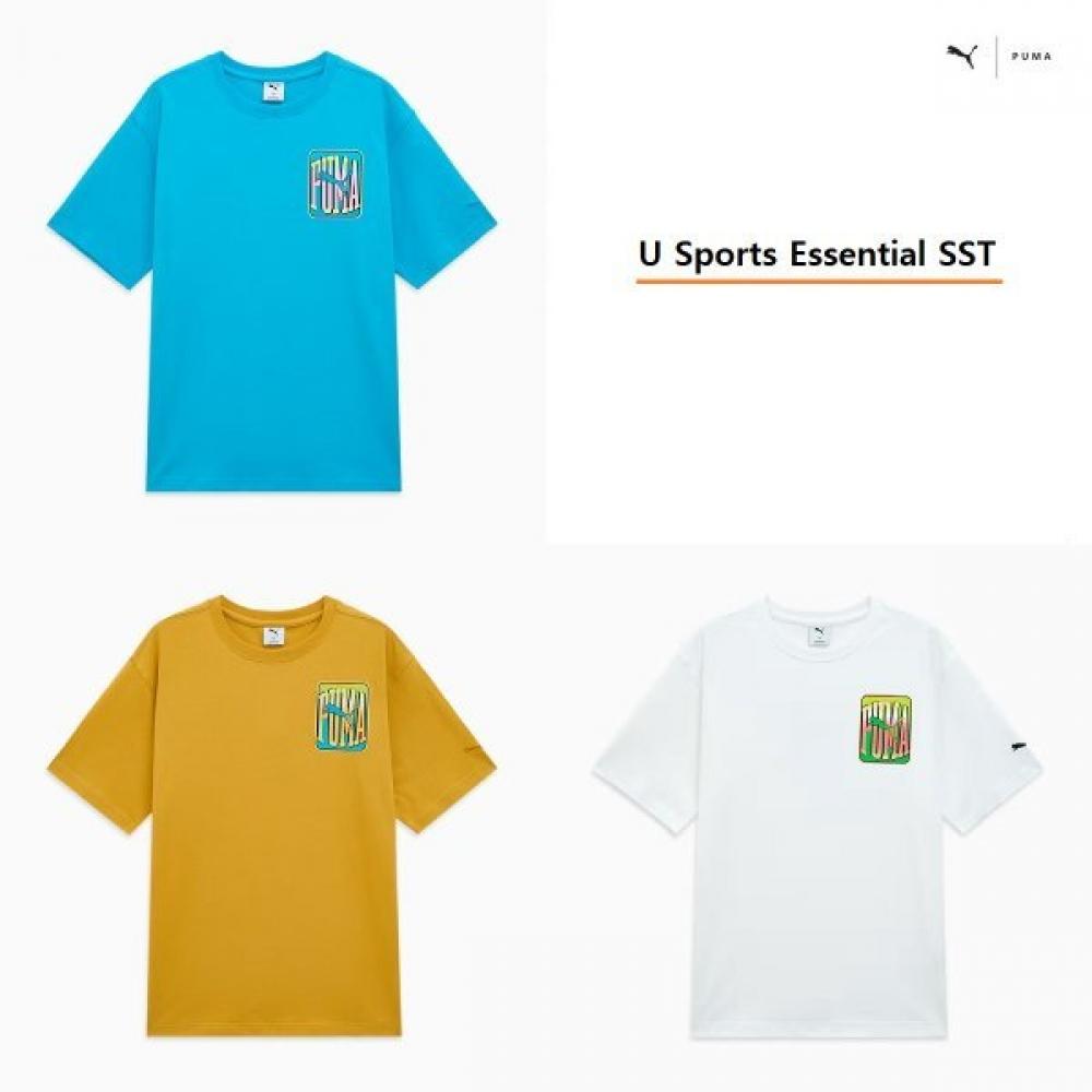 

PUma U Sports Essential Sst 950307 01 02 03 01 aqua/L