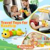 Montessori Sinnesspielzeug Raupe Activity Board für Kleinkind Flugzeug Reise Spielzeug Roadtrip Auto Aktivitäten Valentinstag Geschenk Ostern