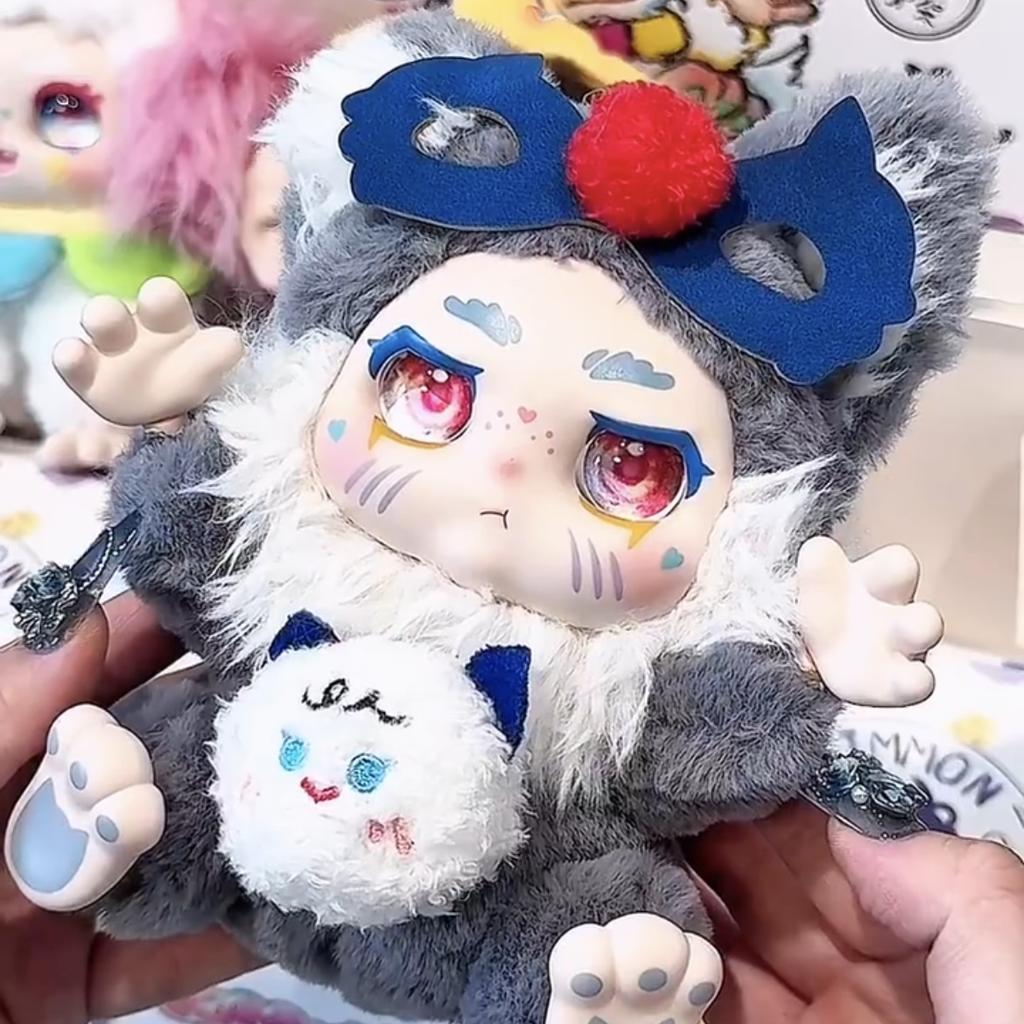 Nommi V6 Fantasy World Series Plush Blind Box Hi Toy Cute Nommi Mystery Box Kawaii Doll Surprise Bag Pendant Action Figure Gifts