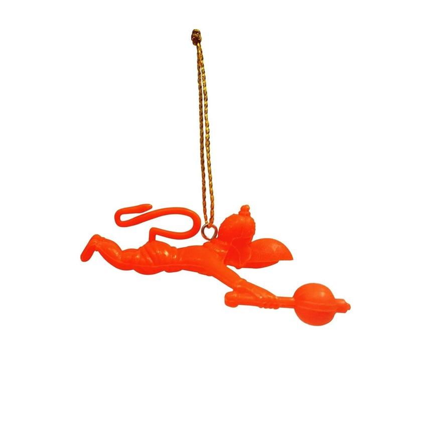 

TreegoArt Orange Flying Lord Hanuman Ji Idol Car Mirror Hanging Wall-Mounted for Home Door Hnaging and Office - 4 Inches Length помаранчевий