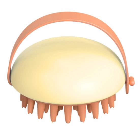 1/4Pcs Wash Brush Long Handle Removable Design Scrubbing Brush Anti-Slip Elastic Band Hair Cleaning Helper