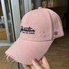 New Casual Versatile Embroidery Ripped Baseball Cap Outdoor Riding Sunshade Cap Showing Small Face and High Quality