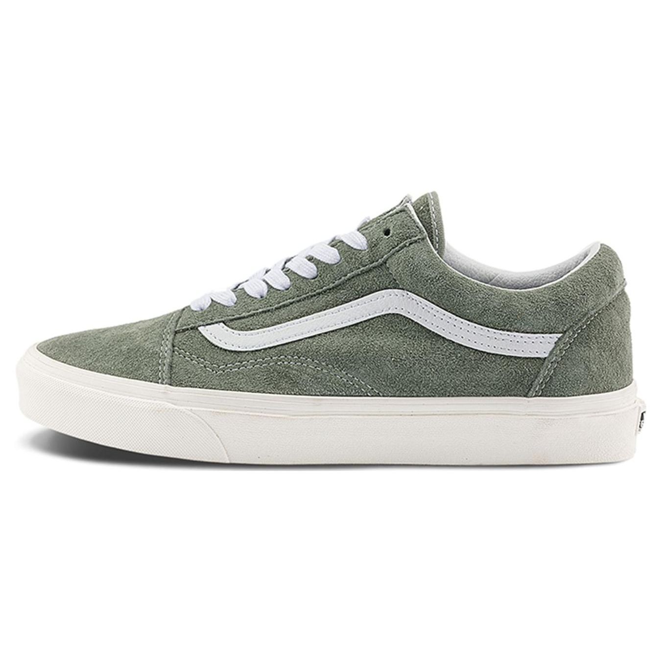 

Vans Old Skool Comfortable Versatile Durable Breathable Low-Top Skate Shoes Unisex Sneakers Gray Green VN0005UFBY1 34.5
