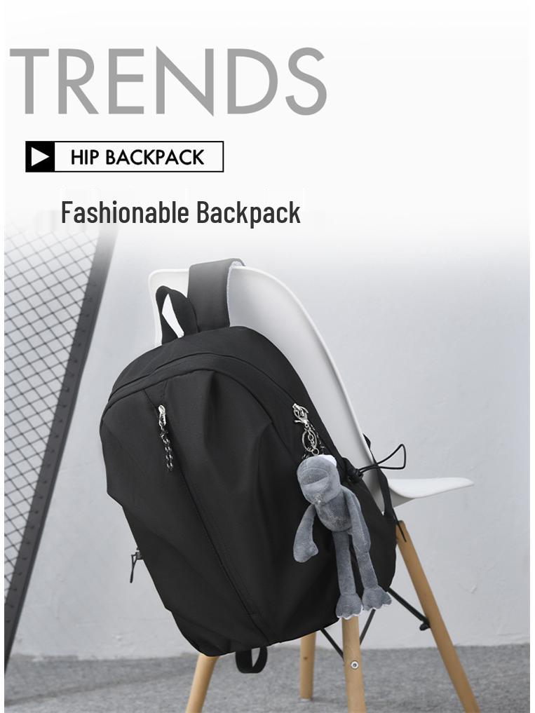 Damski Lekki Plecak Podróżny o Dużej Pojemności - Jednolity Kolor, Podwójne Ramię, Przyjazny dla Laptopa na Studia i do Turystyki Górskiej