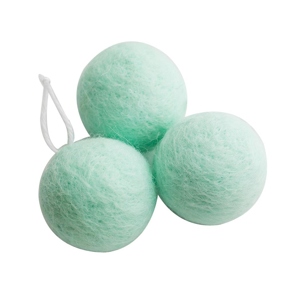 3x/Set Wool Felt Ball Hanging Pendant Photo Props Felt Ball Garlands Decoration