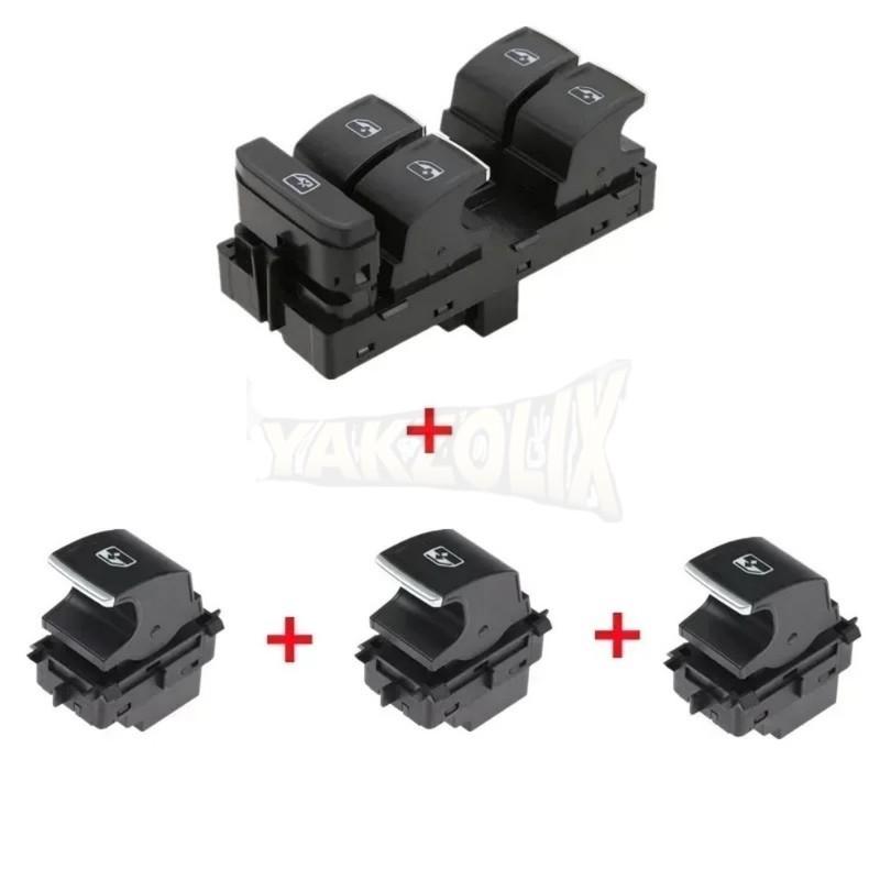 For VW Golf Passat Tiguan Skoda Octavia Superb 2014 - 2018 LHD Power Window Lifter Control Switch Button 5G0959857 5G0959855