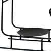 Candle Holder Tray Decor Fashion Christmas Sleigh Shape Candlestick Stand for Bedroom Drawing