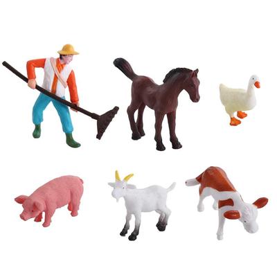 Worker Pig Home Decor Animal Model Fairy Garden Ornaments Miniatures Micro Landscape Figurines