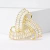 Korean Copper Zircon Ring Triangle Brooch Luxury High-End Women'S Clothing Accessories Brooch Geometric Pin