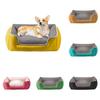 Plush Nest Dog Cat Pet Bed Comfy And Removable For Easy Cleaning