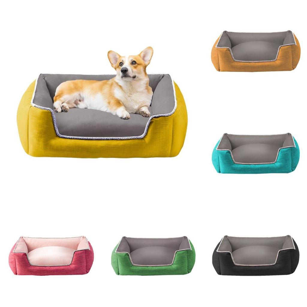 Plush Nest Dog Cat Pet Bed Comfy And Removable For Easy Cleaning
