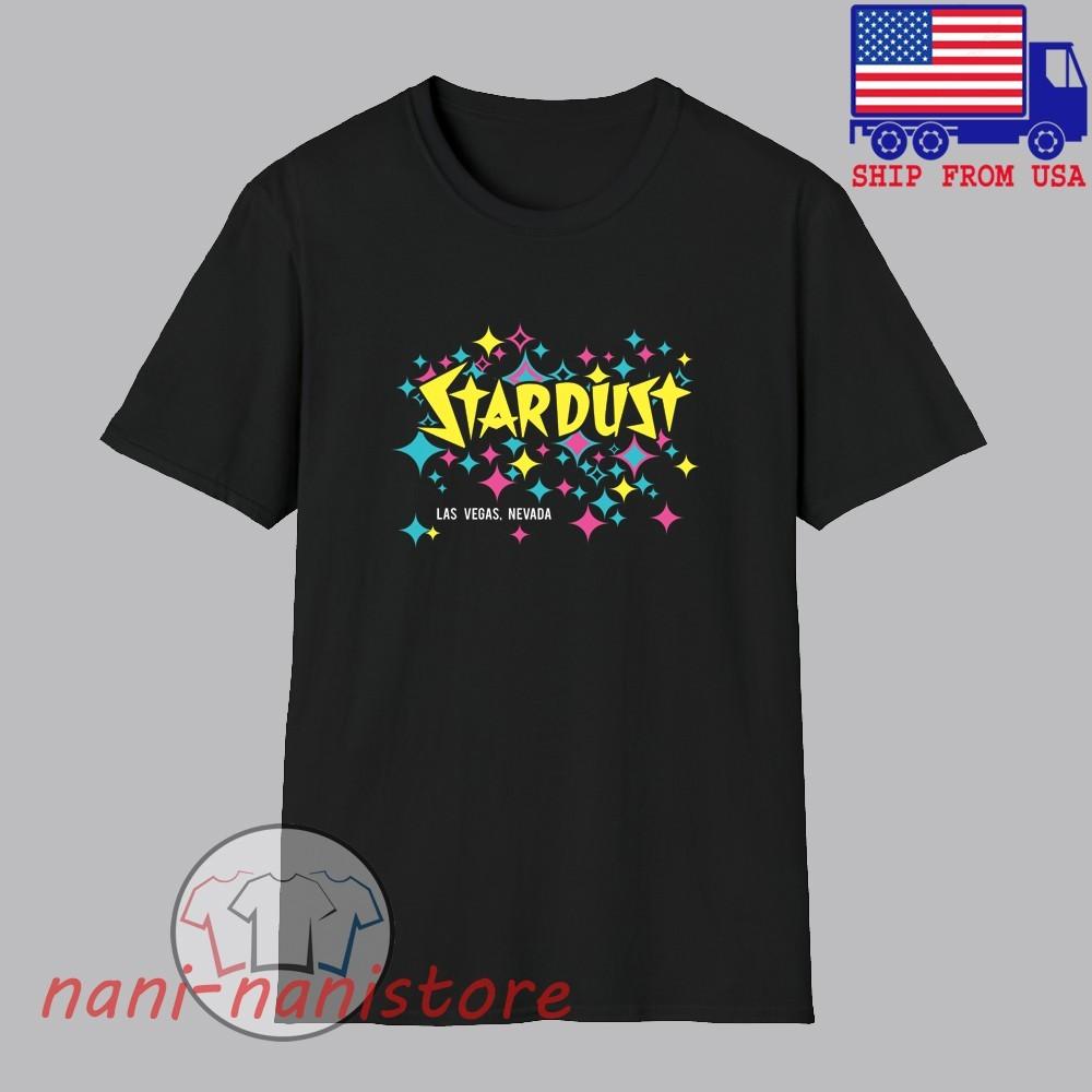Stardust Hotel Men#039;s Black Size S5XL Unisex T-Shirt M